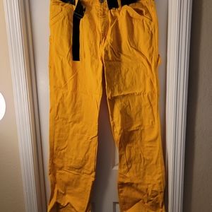 Yellow Dickies pants
